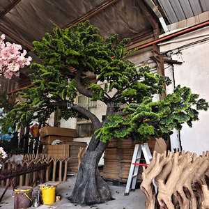 Nouvel Arbre Artificiel Vert Personnalisé Lisse de 3,6 m de Haut, Pin de Bienvenue Géant à Haute Simulation - Product Image 2