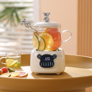 Hervidor Eléctrico de Gran Capacidad, Termostático, de Vidrio, Inalámbrico, con Control Digital, 1500W, Apagado Automático, Conservación del Calor, para Uso Doméstico - Product Image 4