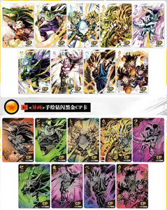 Cartes de collection <span class=keywords><strong>Dragon</strong></span> <span class=keywords><strong>Ball</strong></span> <span class=keywords><strong>Z</strong></span> avec image de stars, <span class=keywords><strong>Goku</strong></span>, Vegeta, Bulma, Gohan, cartes à jouer numérotées, jouet pour enfants |   Cadeau de Noël - Product Image 4