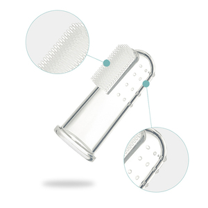 Silikon Soft Infant <span class=keywords><strong>Finger</strong></span> Zahnbürste Babys <span class=keywords><strong>Finger</strong></span> Zahnbürste - Product Image 3