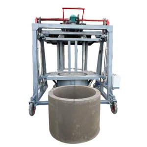 Cilindro di cemento a risparmio energetico che forma macchina con basso rumore di cemento industriale tubo che fa la macchina - Product Image 1