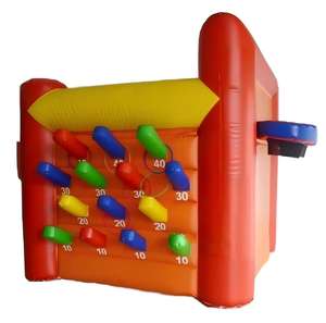 Juegos Inflables Multideportivos para Carnaval |   Juego de Lanzamiento de Anillos, Baloncesto y Tiro al Blanco para Alquiler - Product Image 1