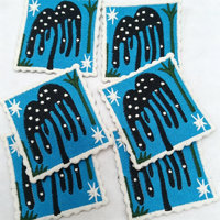 Écussons brodés personnalisés, badges logo brodés 3D en relief, patchs thermocollants pour vêtements, chapeaux, sacs