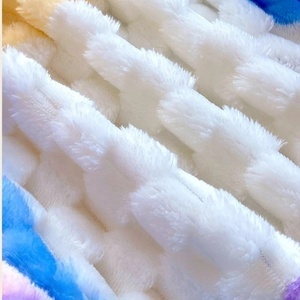 Funda protectora para colchón de dibujos animados súper suave y cálida, Sábana de burbujas arcoíris, funda de <span class=keywords><strong>cama</strong></span> para niños - Product Image 5