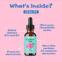 Gotas Líquidas de Zeolita para Niños de Marca Privada, Clinoptilolita Micronizada, Fabricante Mayorista OEM ODM, Fórmula Personalizada, Sabor y Empaque a Medida