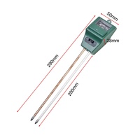 Testeur numérique 3-en-1 d'humidité, de luminosité et de pH du sol pour jardins et pelouses
