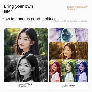 Beauty Ingebouwde Led Fill Licht Digitale Camera 'S Voor <span class=keywords><strong>Youtube</strong></span> Met 3-Inch 180 ° Flip Screen Wifi Voor Beginners Volwassenen Tieners - Product Image 3