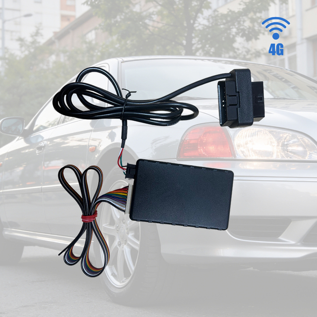 Anti Theft 4G Vehicle Tracking System with Engine on Off Detection and Remote Immobilization Feature