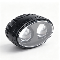 Feu de signalisation de sécurité LED pour chariot élévateur 10W DC12-80V IP65 ECE R10 Flèche rouge bleue ronde pour entrepôt