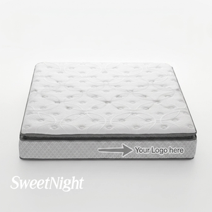 <span class=keywords><strong>Matelas</strong></span> hybride orthopédique de luxe haut de gamme pour hôtels, best-seller, 12 pouces, avec surmatelas moelleux, disponible en tailles Twin, Full, Queen et King - Product Image 4