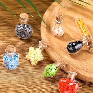 Botellas de Poción Mágica Felix Felicis |   Frascos de Vidrio Transparente con Tapón de Corcho de 5 mm para Perfume, Flores Secas y Abalorios para Joyería DIY - Product Image 5