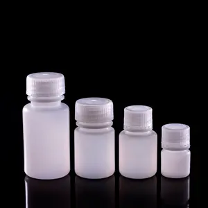 长恒医疗用途化学白色广口白色试剂瓶Hdpe螺旋杯4毫升/8毫升/15毫升/30毫升/60毫升