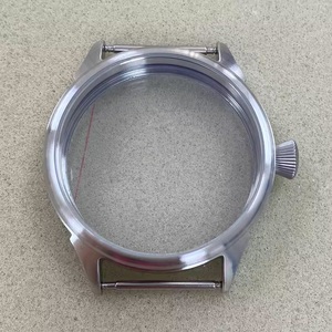 Boîtier de montre en acier inoxydable poli de 42mm pour <span class=keywords><strong>ETA</strong></span> <span class=keywords><strong>6497</strong></span>/6498 ETA6497/ST3600 <span class=keywords><strong>mouvement</strong></span> mécanique à vent manuel accessoires cadeaux pour hommes - Product Image 1