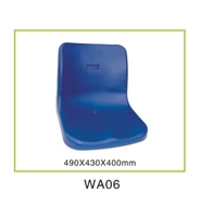 Chaise de stade pliable en plastique HDPE durable, style moderne, diverses couleurs, pour gymnase et extérieur – Nouveauté 2025 – Vente chaude