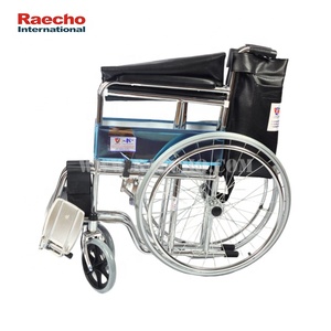 Fauteuil roulant pour personnes âgées, usage hospitalier et domestique, équipement de réadaptation, fauteuil roulant pliable - Product Image 3