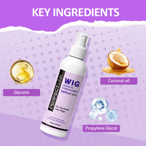 <span class=keywords><strong>Spray</strong></span> démêlant et revitalisant sans rinçage PH6 pour perruques synthétiques – Brillance accrue et contrôle des frisottis - Product Image 4