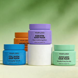 <span class=keywords><strong>Masque</strong></span> capillaire végétalien sans sulfate à l'avocat pour des <span class=keywords><strong>cheveux</strong></span> visiblement plus épais et plus brillants - Product Image 1