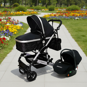 Passeggino di Lusso Leggero da Viaggio 2026 con Seggiolino Auto, Combo Carrozzina 3 in 1, Passeggino per Bambini con Seggiolino Auto - Product Image 1