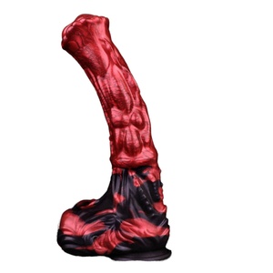 1114g Realistic Soft Huge Animal <b>Dildo</b> Silicone Thick Horse Genitals Penis Masturbation Suction Cup Dick Woman Man Anal Sex Toy - Product Image 2
