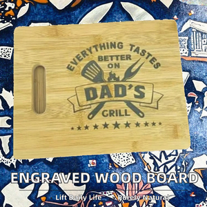 Planche à découper double face en bois de manguier gravée au laser personnalisée, design pliable, lavable au lave-vaisselle, portable pour la maison, fruits et légumes, charcuterie - Product Image 2