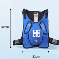 Maniquí de Primeros Auxilios para Práctica de Infarto de Vía Aérea, Rojo, para Entrenamiento Clínico de Emergencias, Chaleco Heimlich para Adultos, PVC, Intuitivo, para Hospital/Universidad