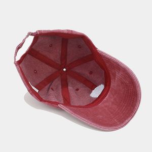 Nouvelle Casquette de Baseball Brodé Effet Vieilli - Casquette Souple Unisexe Rétro à Fermeture Snapback, Chapeau de Soleil Décontracté Tendance pour Hommes et Femmes - Product Image 6