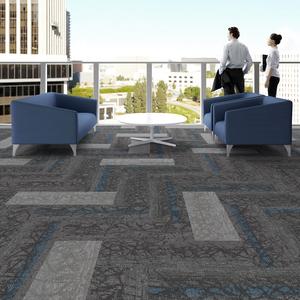 Alfombras de Oficina y Hotel Modernas de Lujo, Ecológicas, Lavables, con Base de PVC Cuadrada - Product Image 4