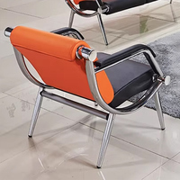 Meubles de bureau, canapé de réception moderne commercial, canapé de bureau en cuir, ensemble de canapés de bureau