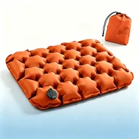 Matelas gonflable d'extérieur, coussin d'air portable et pliable, siège de camping, sac de rangement étanche en TPU, pique-nique