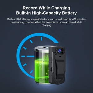 QZT avec pince arrière 1080p corps porté sécurité Action Sport caméra sans Wifi grand Angle vélo voiture vidéo Mini corps Cam - Product Image 5