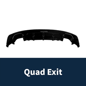 Rear Diffuser Rear Lip Spoiler for BMW 2 Series Coupe F22 F23 2014-2019 M Sport MP Style Bumper Body Kit Wholesale - Product Image 4