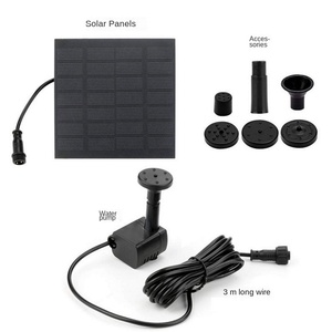 Fuente de baño flotante para pájaros con energía Solar, piscina, jardín, característica de agua, bomba de fuente Solar para exteriores, <span class=keywords><strong>cascada</strong></span> para estanque - Product Image 4