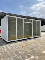 Maison préfabriquée personnalisée en conteneur, bâtiment modulaire, maison portable, structure en acier, logement pour travailleurs, chantier de construction