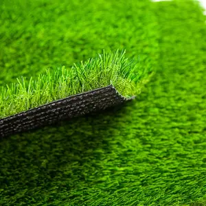 Affichage de tapis d'herbe artificielle de mur de GreenTurf du vert pur 35mm