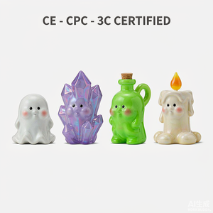 Figuras <span class=keywords><strong>de</strong></span> <span class=keywords><strong>Fantasmas</strong></span> <span class=keywords><strong>de</strong></span> Vinilo Suave Personalizadas, Lindos Personajes <span class=keywords><strong>de</strong></span> Fantasía, Caja Sorpresa, Juguetes <span class=keywords><strong>de</strong></span> Diseño, Fabricante OEM - Product Image 6