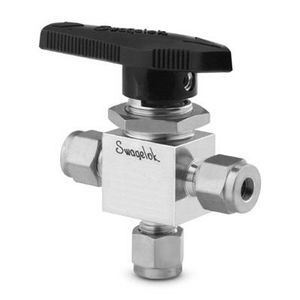 Swagelok SS-3NBS4-G thép không gỉ NPT 1/4 "Nữ ISO giảm dần, điều chỉnh STEM tích hợp nắp ca-pô bóng STEM kim van - Product Image 3