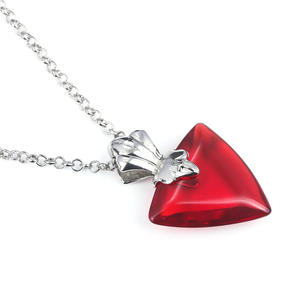 Vente en gros d'accessoires <span class=keywords><strong>de</strong></span> Cosplay rubis Fate/stay Night Collier pendentif en métal avec chaîne à maillons pour cadeaux en alliage - Product Image 5