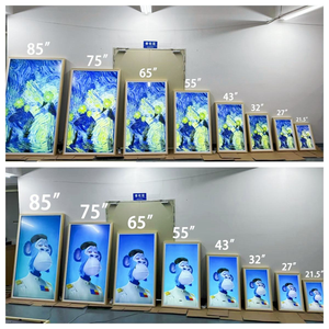 กรอบรูปดิจิตอลขนาดใหญ่ 3840*2160 พร้อม Wifi กรอบวิดีโออิเล็กทรอนิกส์ CMS Cloud Smart Android กรอบรูปดิจิตอล 43/49/55 นิ้ว - Product Image 4