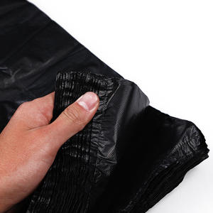 Wholesale Cheap Custom Large Capacity Eco-Friendly <b>Compostable</b> Recycled Materials Thickening T-shirt Carrier <b>Bag</b> Exhibition - Product Image 4