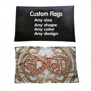 Artículos de Fiesta al por Mayor, Bandera de Playa con Impresión por Sublimación a Doble Cara, Bandera Personalizada - Product Image 1