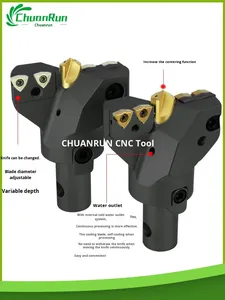 Chuanrun Vmd Large U <strong>Drill</strong> <strong>Bit</strong> Adjustable Diameter Centering Deep Hole Heavy-Duty Internal Coolant <strong>Indexable</strong> Vmcwc <strong>Inserts</strong> 100mm - Product Image 4