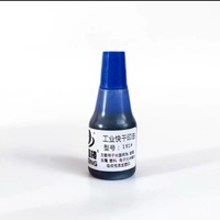 Encre à séchage rapide noire, bleue, rouge de bonne qualité pour tampon Flash pour métal, plastique, papier, 25 ml/flacon 1000ML