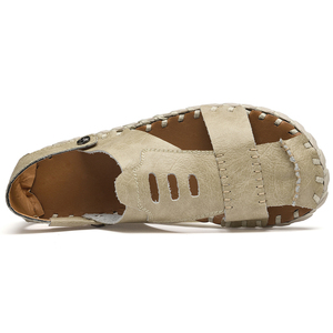 Offre Spéciale <span class=keywords><strong>hommes</strong></span> en <span class=keywords><strong>cuir</strong></span> sandale été en plein air respirant chaussures de plage de haute qualité <span class=keywords><strong>hommes</strong></span> <span class=keywords><strong>sandales</strong></span> - Product Image 2