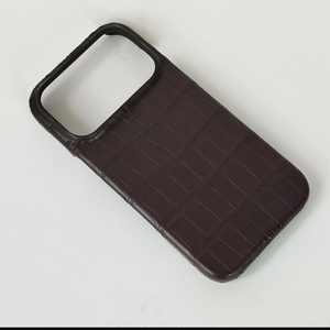 Vendita calda esotica per la pelle di coccodrillo pancia del telefono Cover genuino per iPhone 17 Pro custodie per telefoni cellulari - Product Image 4