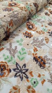 Multi Sequence Imported Net Fabric for Making Women Luxury Dresses Available at Affordable Price - Product Image 3