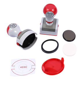 <span class=keywords><strong>HYM</strong></span> Múltiples Tamaños Cuadrado Redondo Rectángulo Alta Calidad Rojo y Gris Oficina HY Flash Sello - Product Image 2