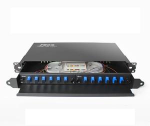 แผงแพทช์ไฟเบอร์ออปติก PLC Splitter แบบขายส่ง 12 24 48/96 พอร์ต SC/FC/LC/ST สำหรับเครือข่าย FTTH - Product Image 4