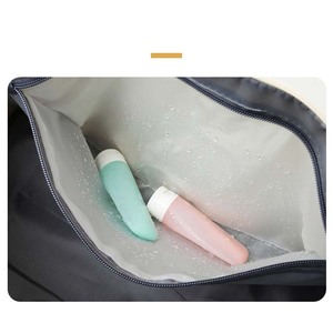 Borsa da Palestra in Tela per Donna con Logo Personalizzato, Borsa da Viaggio con Scomparto per Scarpe, Borsa Weekend Grande Capacità - Product Image 5