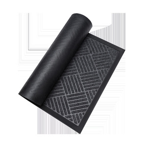 Tapete de Entrada de Lujo CORFEEL, Hecho a Mano, con Diseño de Mechones, Lavable, para Interiores y Exteriores, Alfombra para Retener el Polvo y la Suciedad, para Hogar y Comercios - Product Image 1