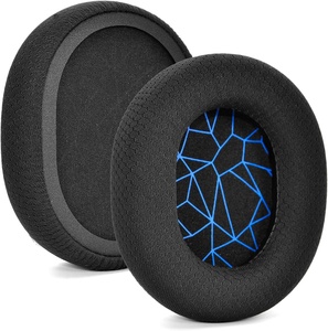 แผ่นรองหูอะไหล่หูฟัง <span class=keywords><strong>Arctis</strong></span> 1 3 5 <span class=keywords><strong>7</strong></span> 9 <span class=keywords><strong>Pro</strong></span> โฟมความหนาแน่นสูงช่วยแยกเสียงรบกวนระบายอากาศได้ดีหูผ้าคอตตอน - Product Image 5